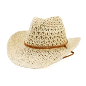 Hand Braided Straw Cowboy Hat JSN0729 12 6