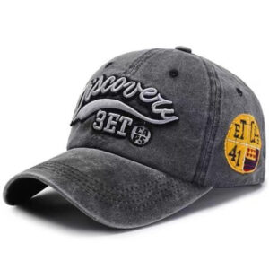 New Alphabet Embroidery MenS Flat Caps Outdoor Travel Sports Baseball 5