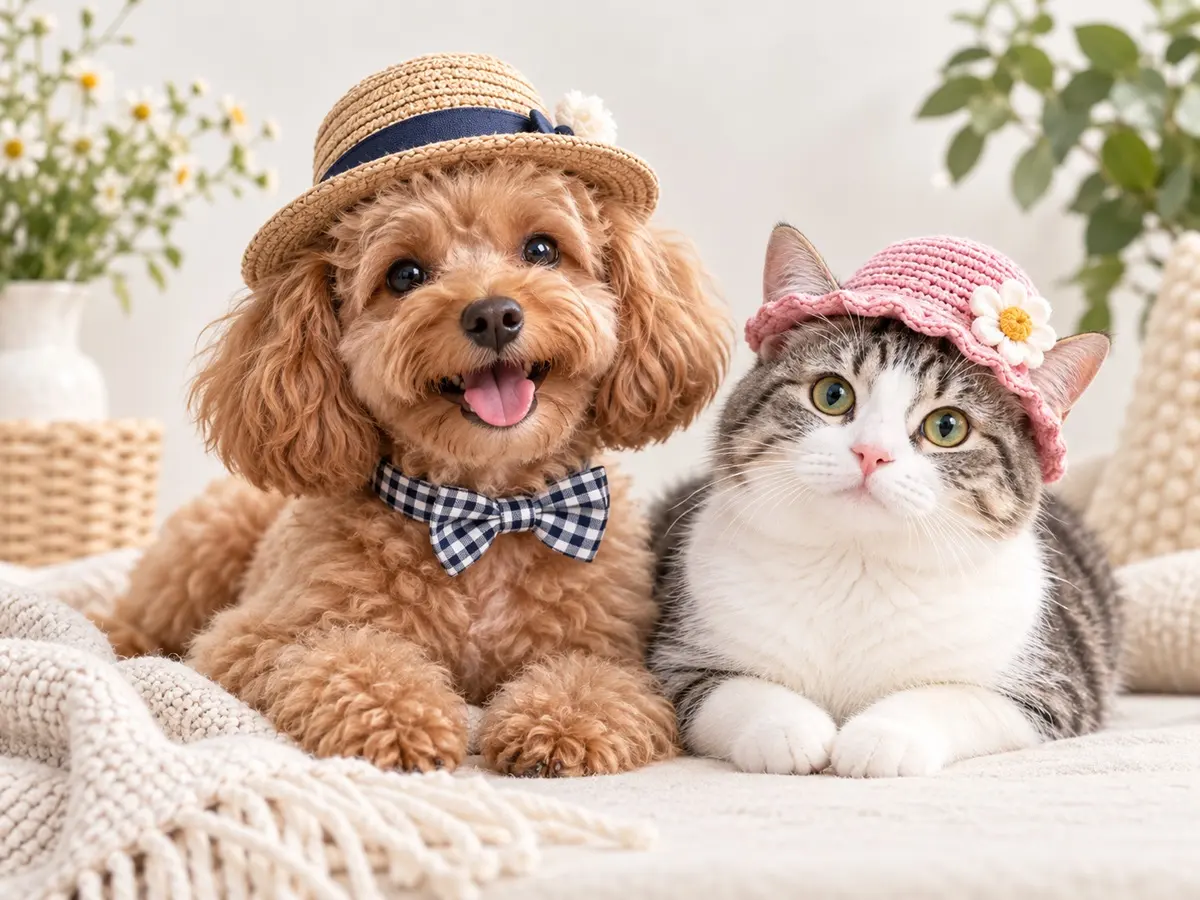 Custom Pet Hats made by Hatazzle