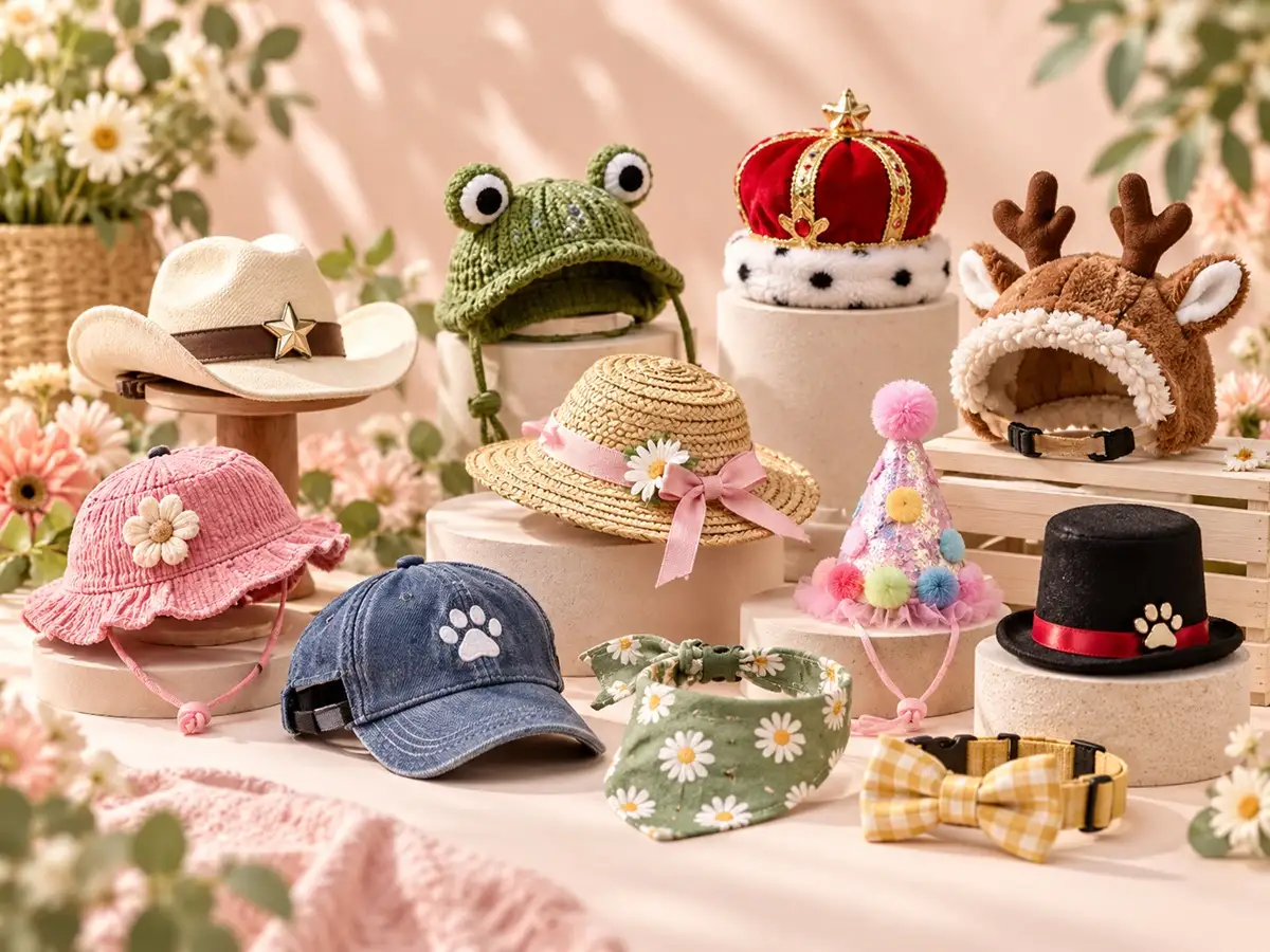 Pet, party and mini hats made by Hatazzle