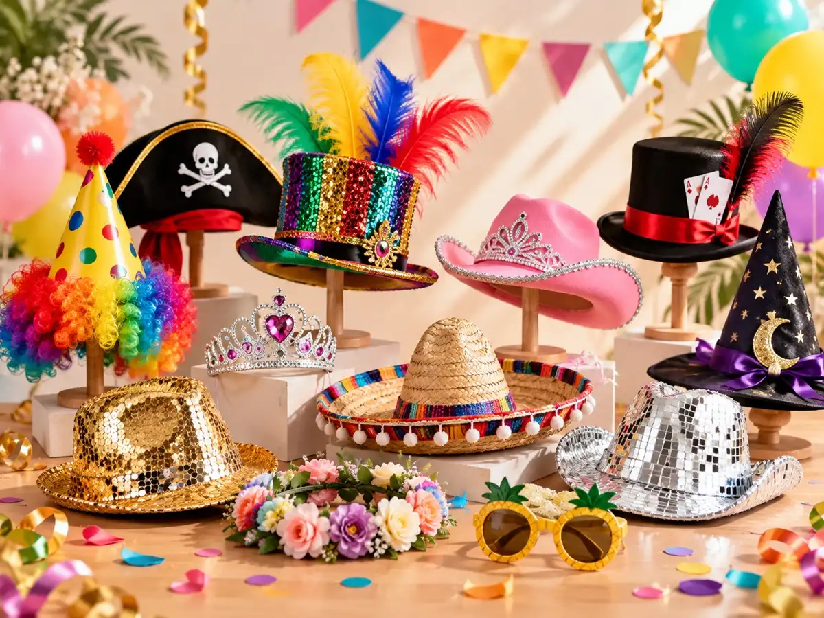 Custom Party Hats made by Hatazzle